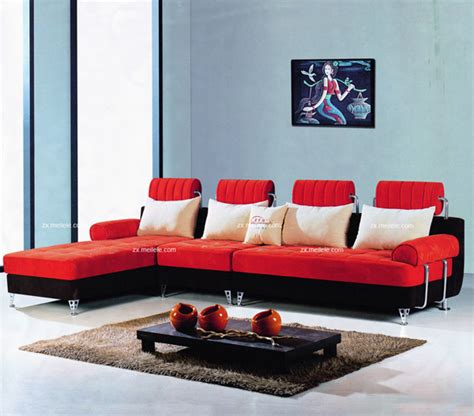 紅色沙發配色